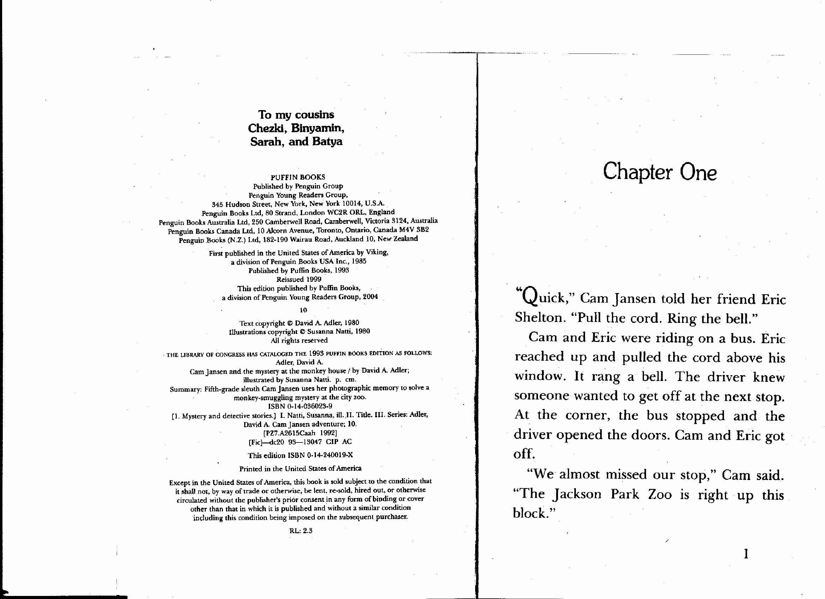 初级桥梁书英文绘本CJ10.pdf,第1页预览