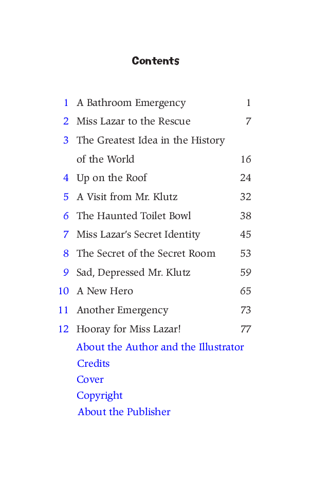 疯狂学校系列09 - Miss Lazar Is Bizarre.pdf,第4页预览