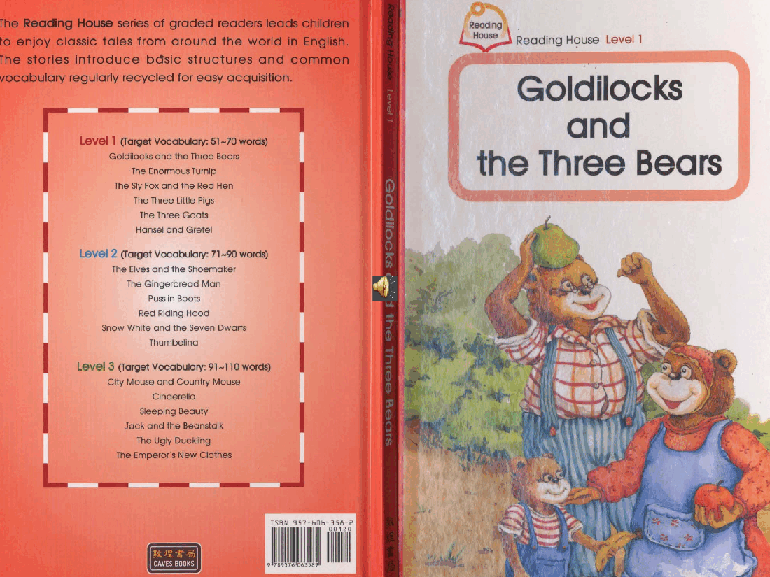 1-1-Goldilocks and the three Bears.pptx,第1页预览