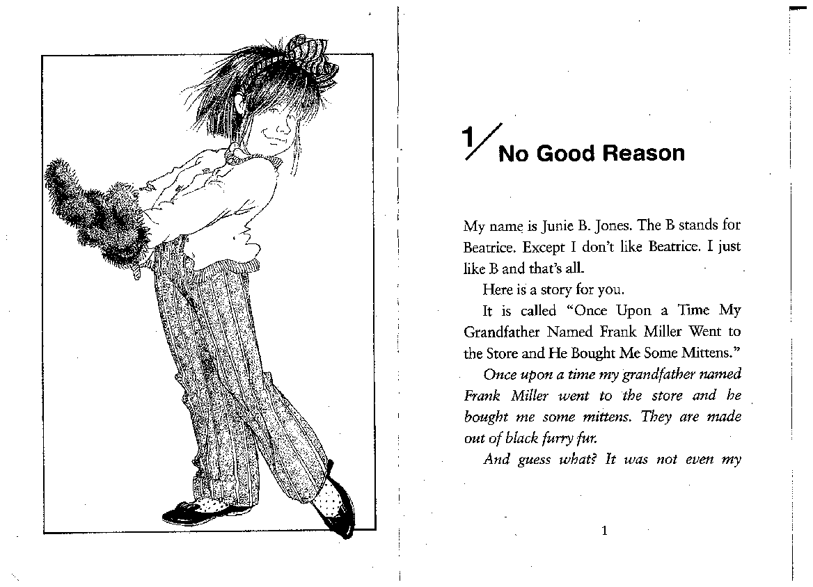 09 Junie B. Jones Is Not a Crook扫描版.pdf,第4页预览
