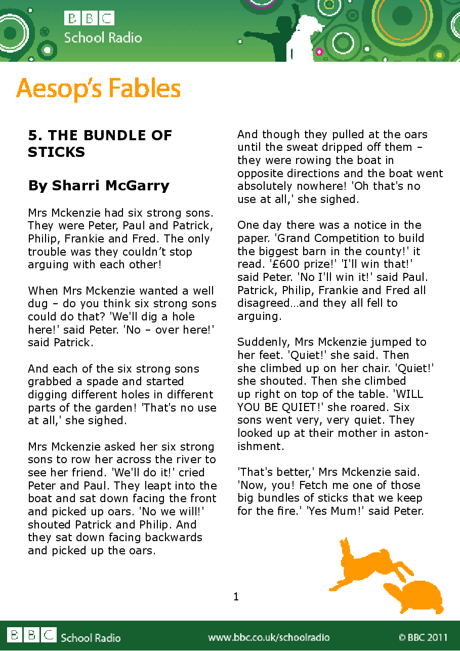 Aesop BBC的伊索寓言40故事05 the_bundle_of_sticks.pdf,第1页预览