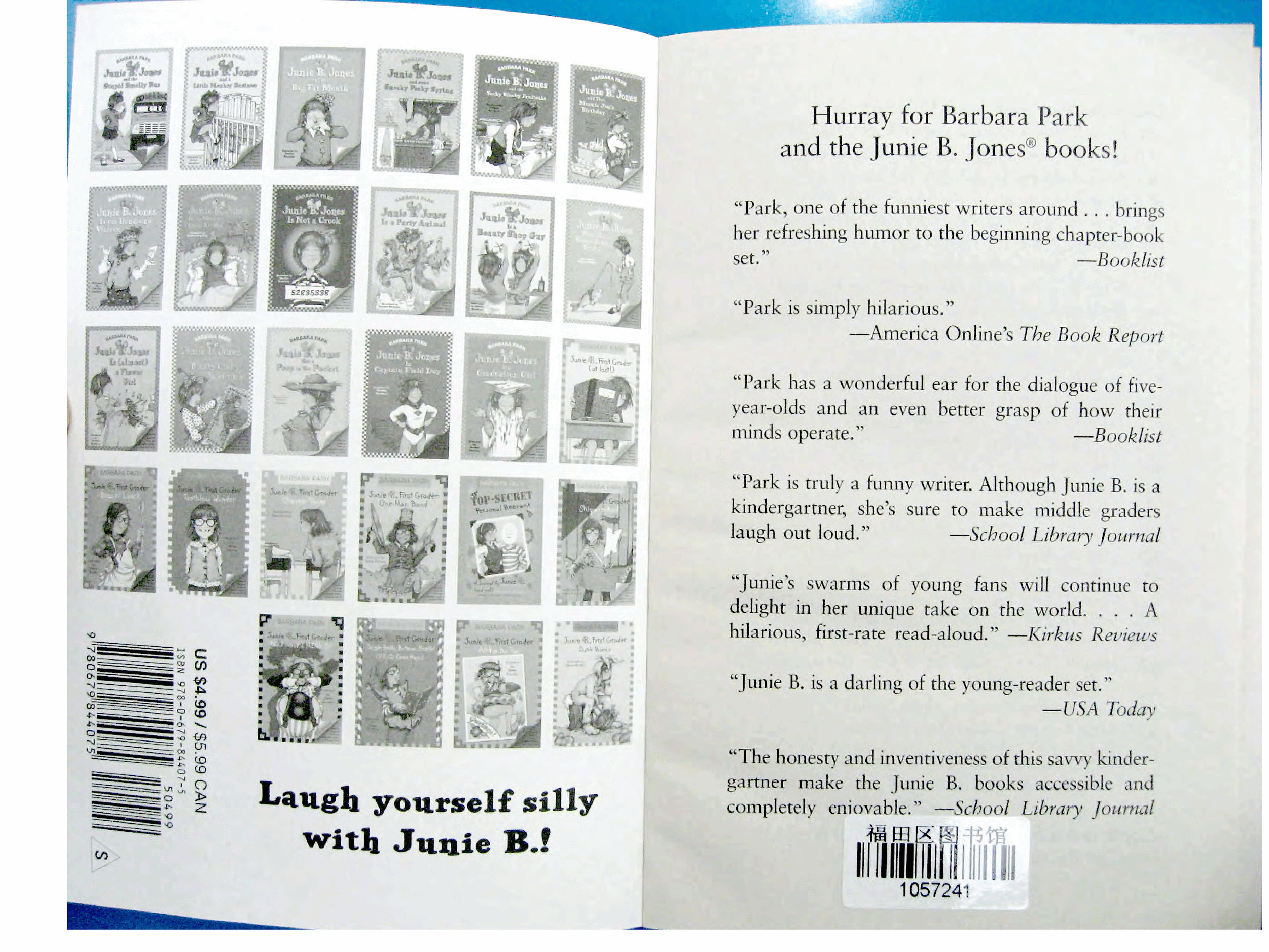 03 Junie B. Jones and Her Big Fat Mouth拍照版.pdf,第2页预览