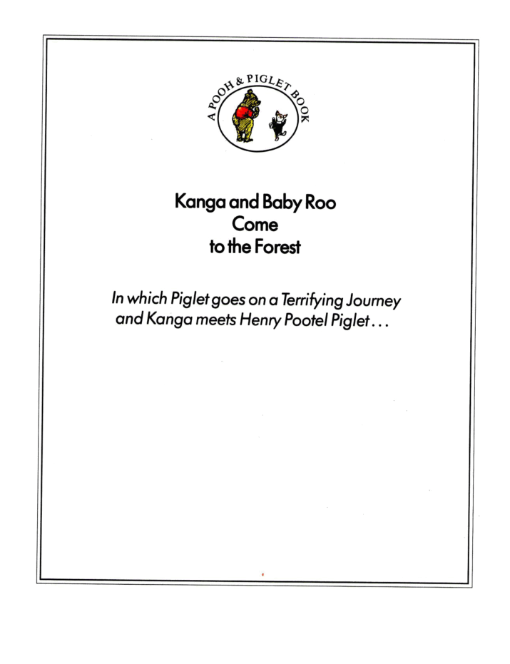 Winnie-the-Pooh 3 Kanga and Baby Roo come to the forest.pdf,第2页预览