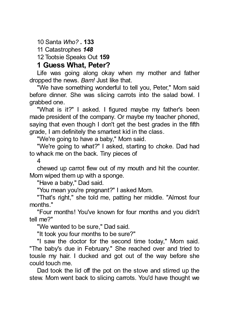 美国英文有声 Judy Blume 朱迪 布鲁姆5部Superfudge - Judy Blume.pdf,第4页预览