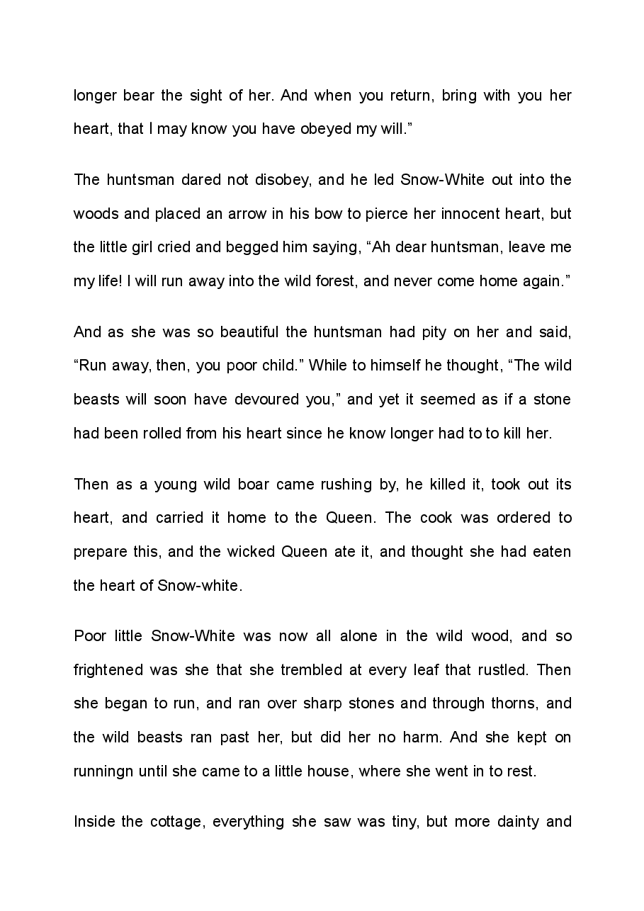 格林童话英文绘本Snow_White.pdf,第3页预览