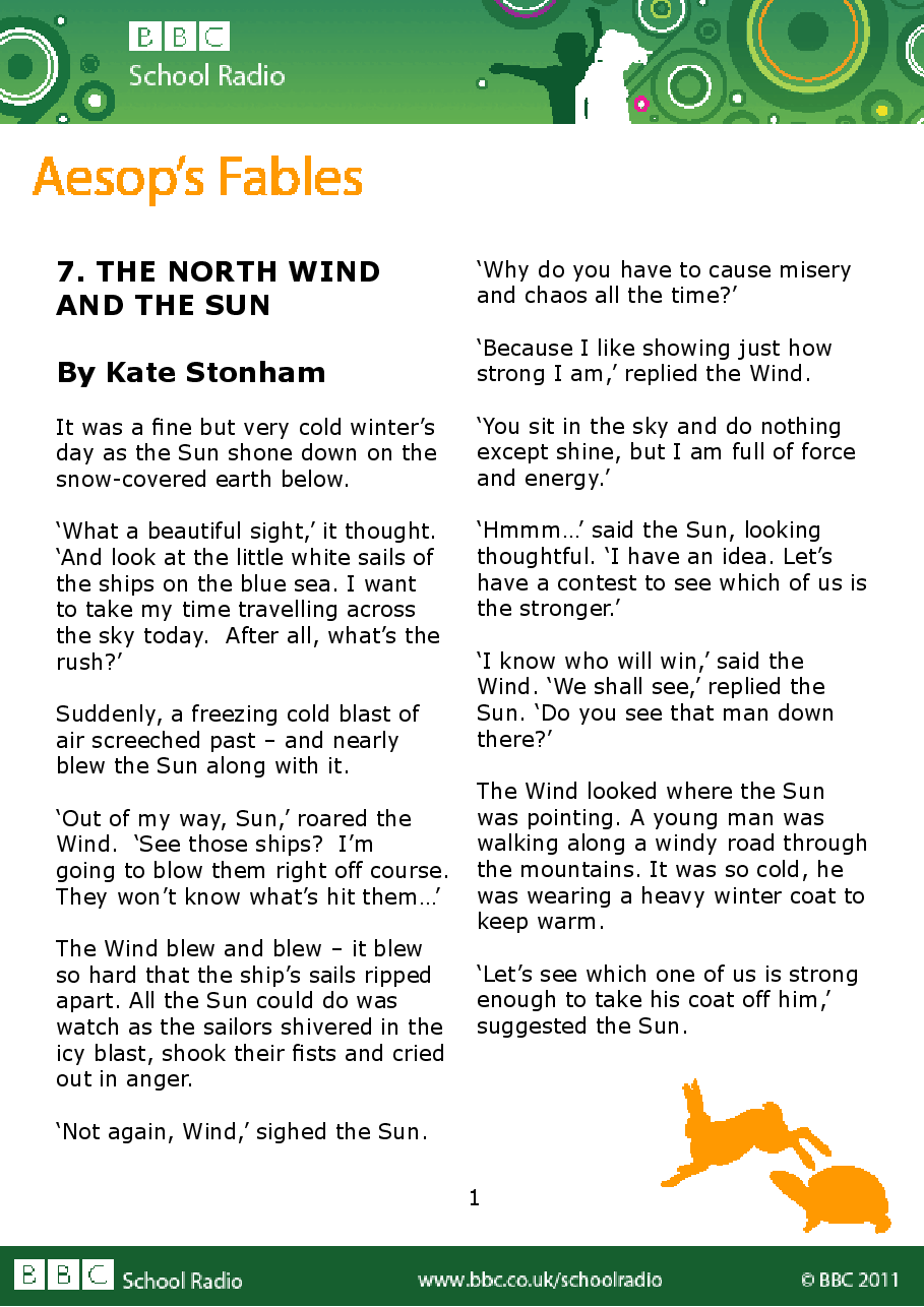 Aesop BBC的伊索寓言40故事07 the_north_wind_and_the_sun.pdf,第1页预览