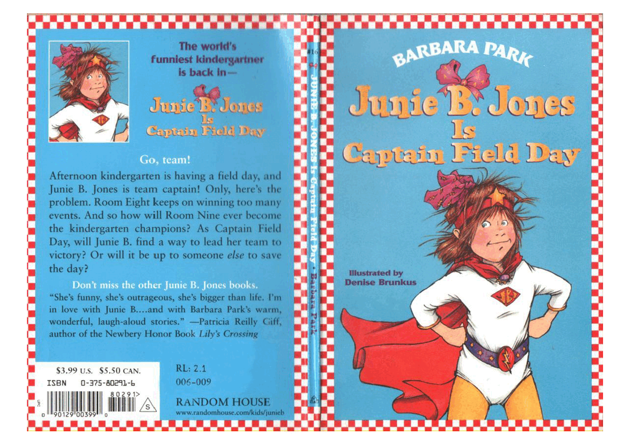 16 Junie B. Jones is Captain Field Day扫描版.pdf,第1页预览