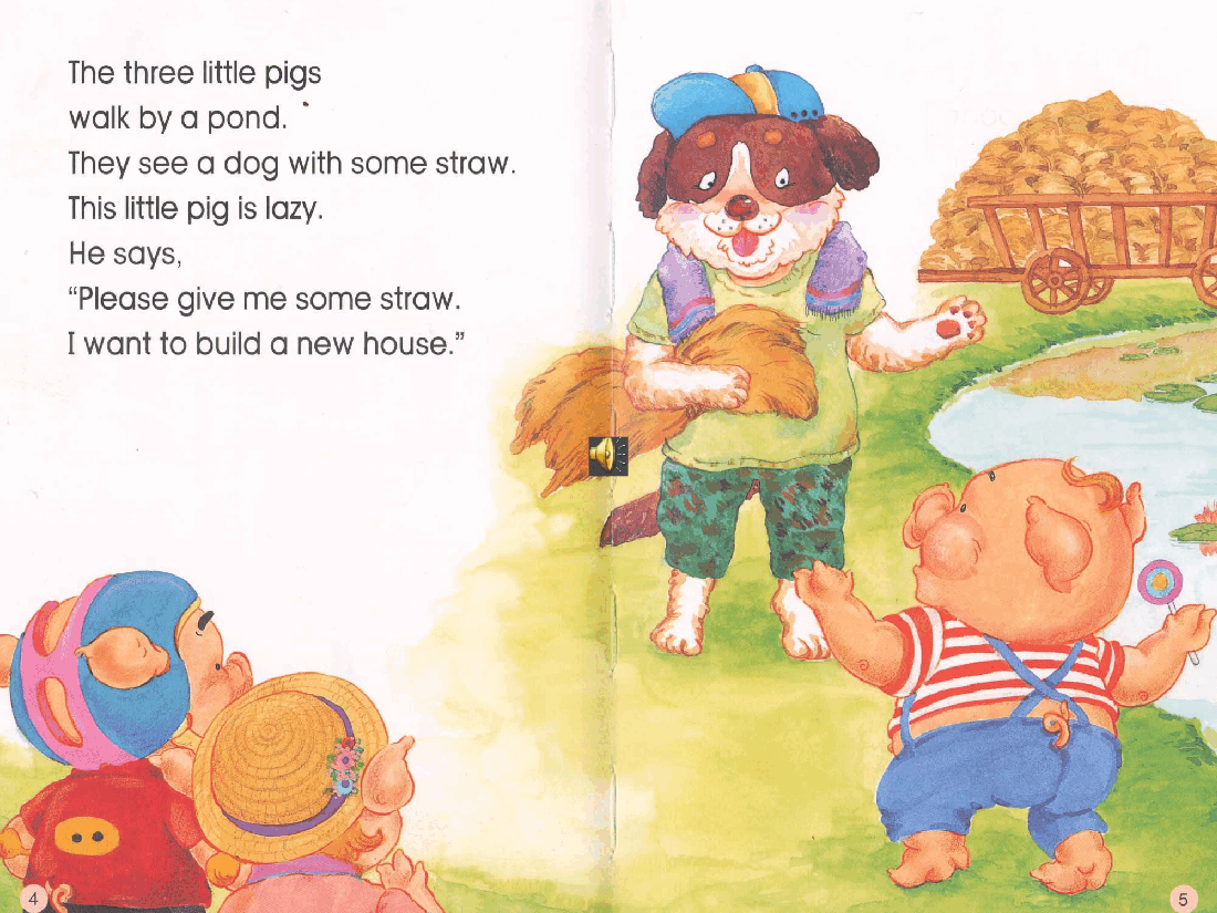 1-5-The Three Little Pig.pptx,第3页预览