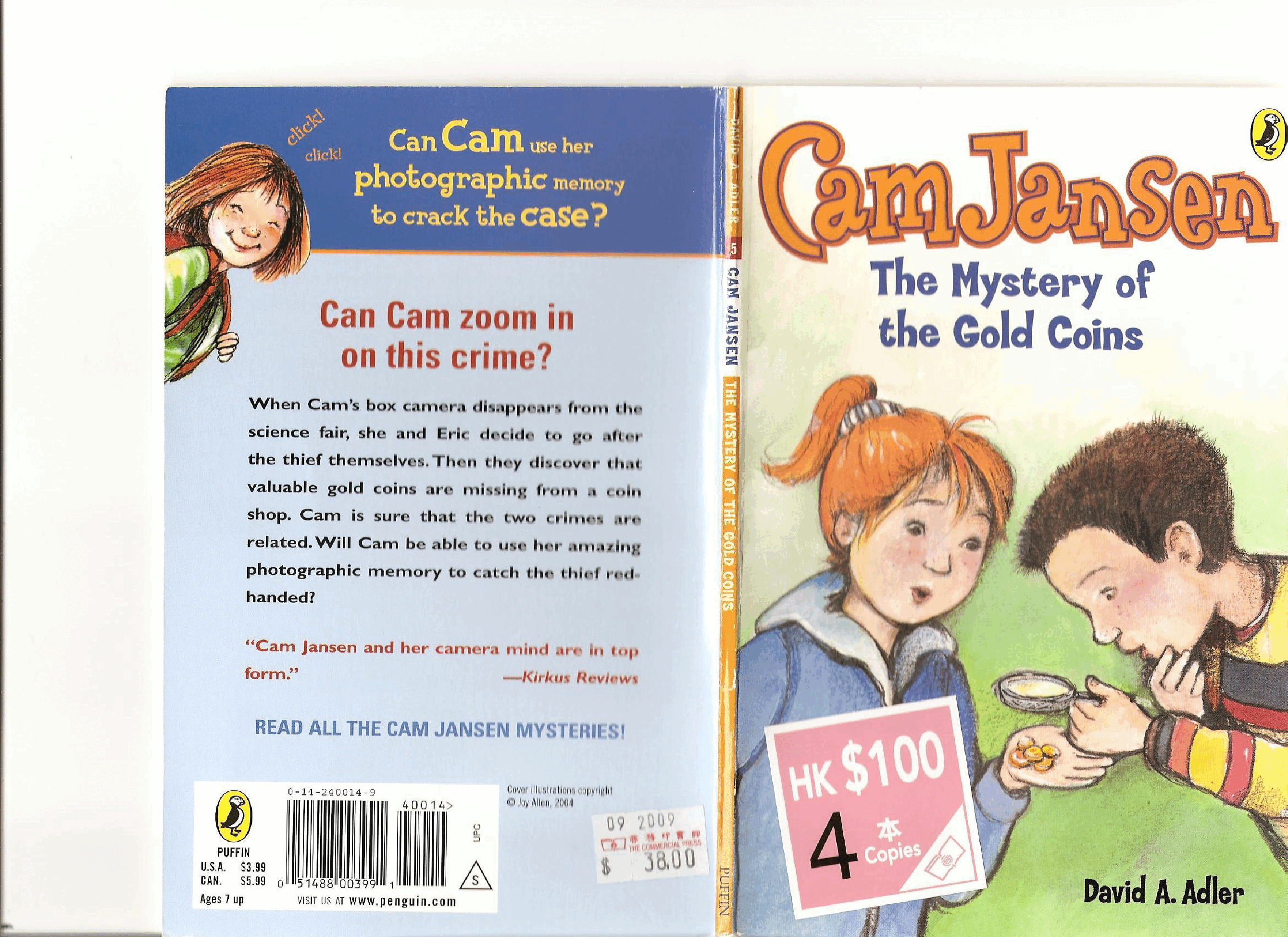 初级桥梁书英文绘本The Mystery of the Gold Coins.pdf,第1页预览