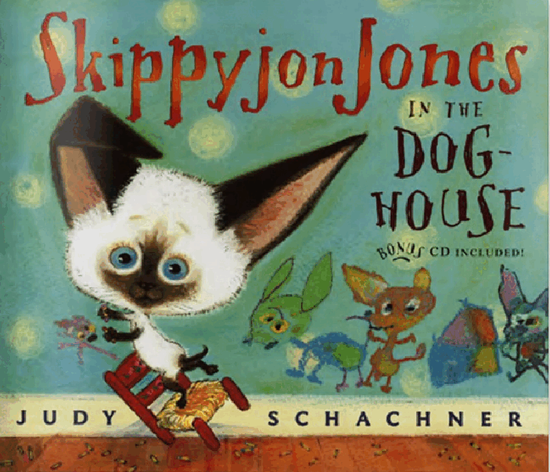 跳跳猫系列7本绘本Skippyjon Jones in the Dog-House.pdf，第1页预览