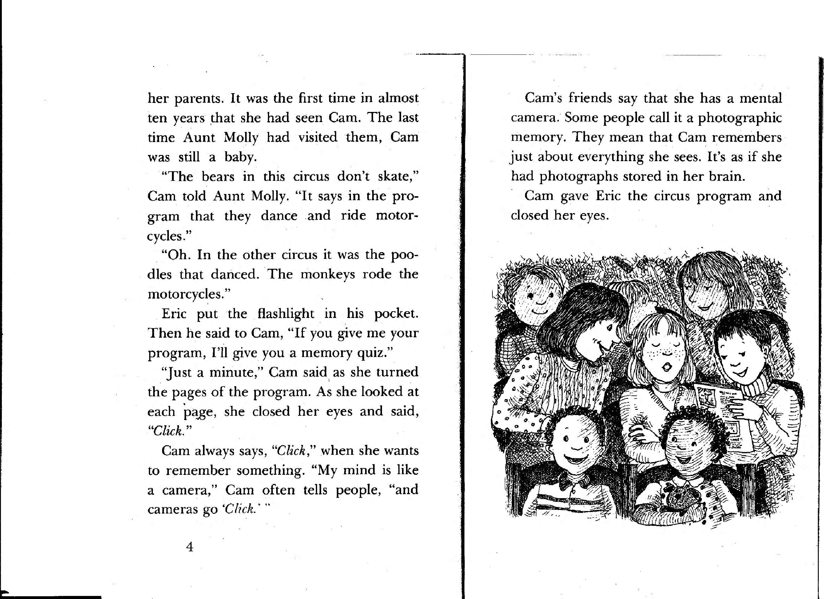 初级桥梁书英文绘本The Mystery of the Circus Clown.pdf，第3页预览