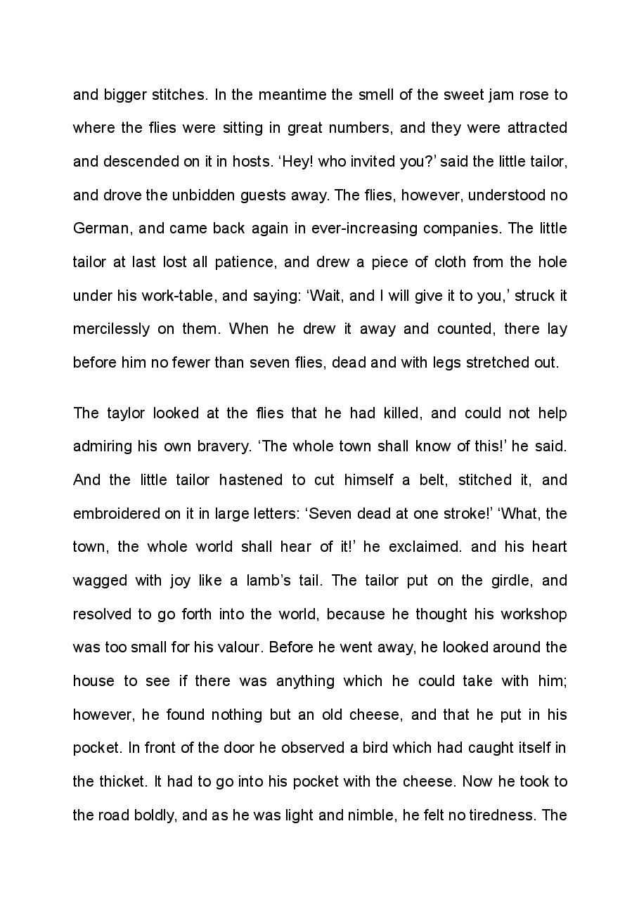 格林童话英文绘本brave_little_taylor.pdf,第2页预览