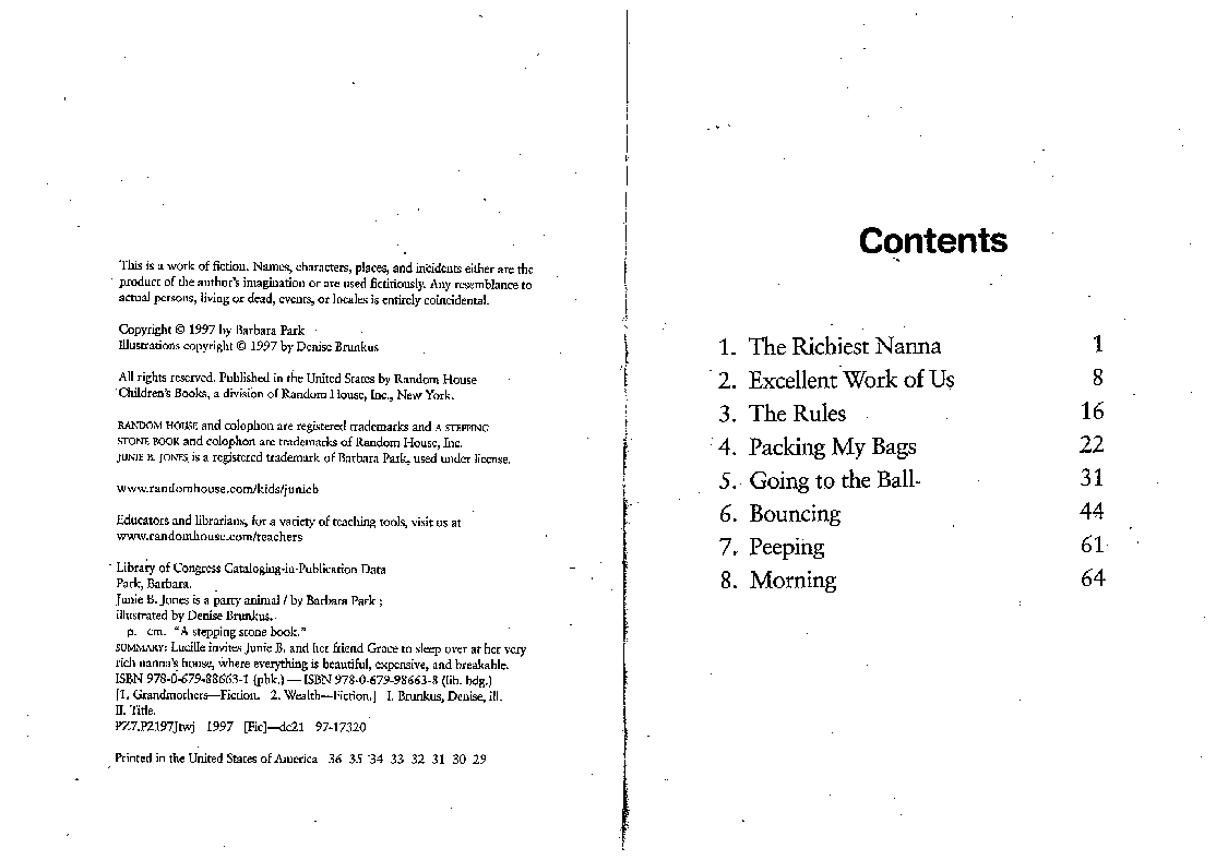 10 Junie B. Jones is A Party Animal.pdf，第3页预览