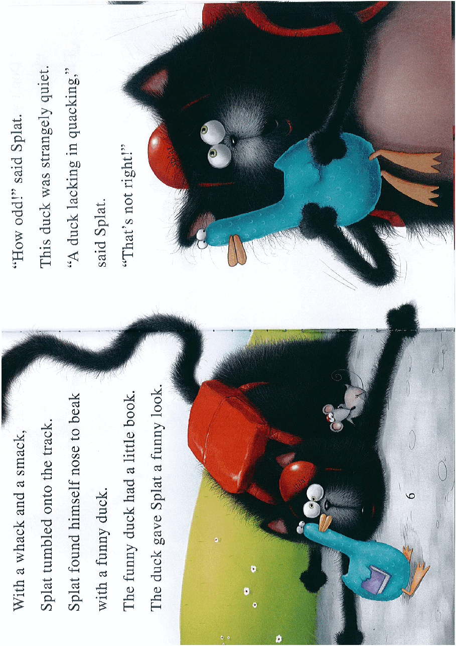 I can read-L1-Splat the cat and the Duck with no quack.pdf,第4页预览