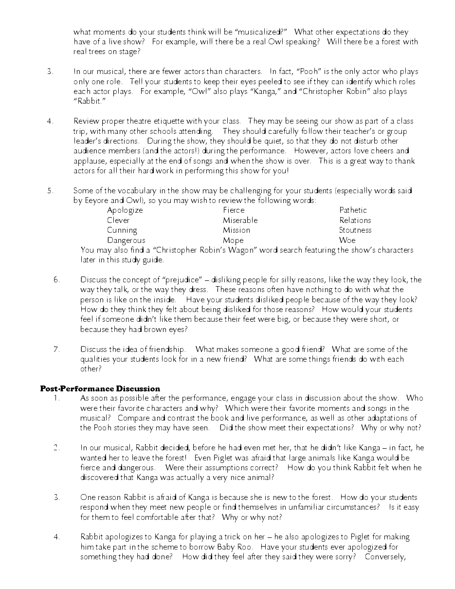 Winnie the Pooh Study Guide.pdf,第2页预览