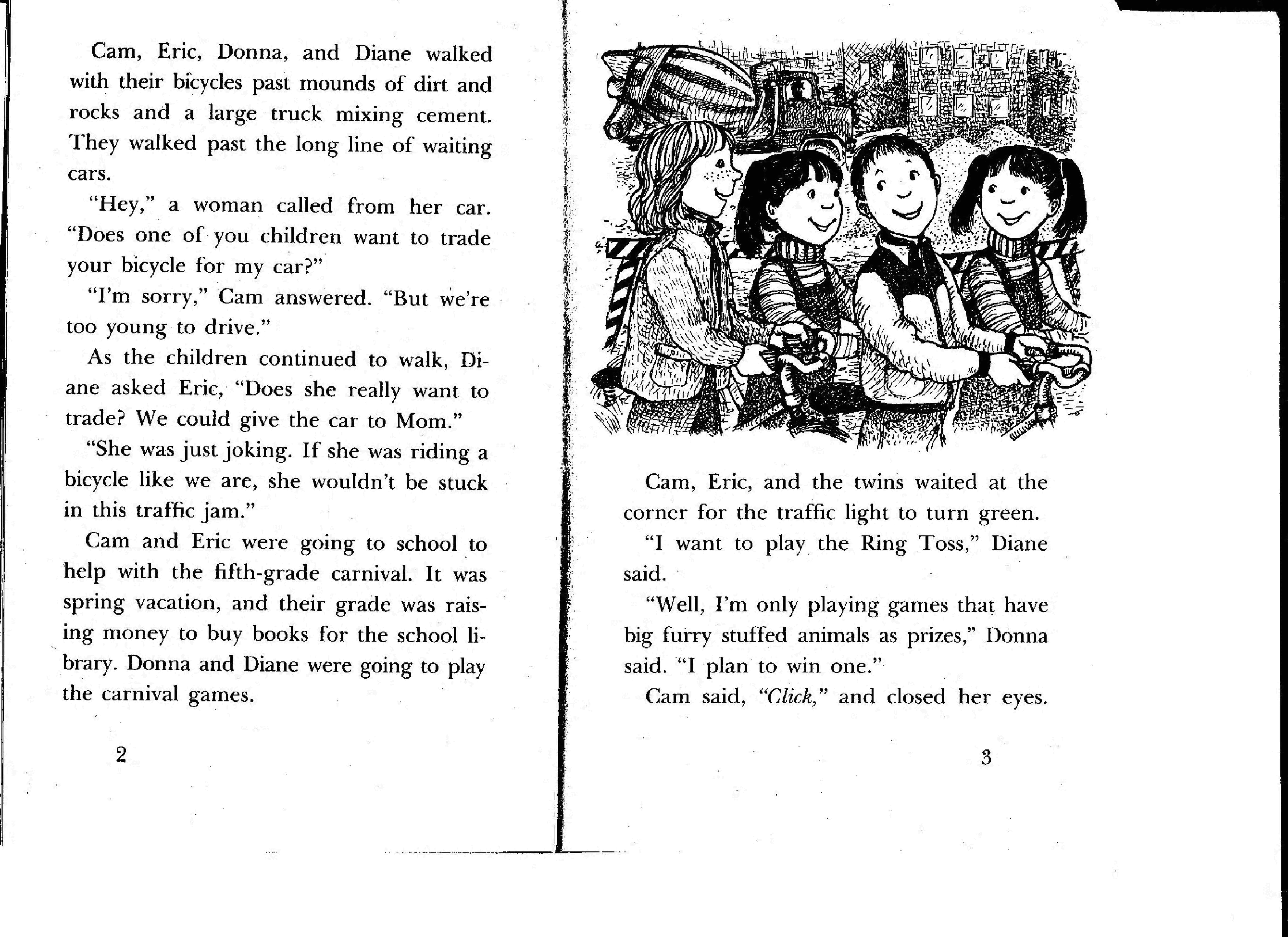 初级桥梁书英文绘本The Mystery of the Carnival Prize.pdf,第2页预览