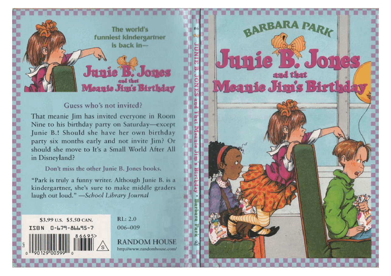 06 Junie B. Jones and that Meanie Jim's Birthday扫描版.pdf，第1页预览