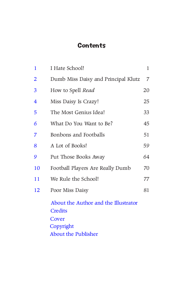 疯狂学校系列01 - Miss Daisy Is Crazy.pdf，第4页预览