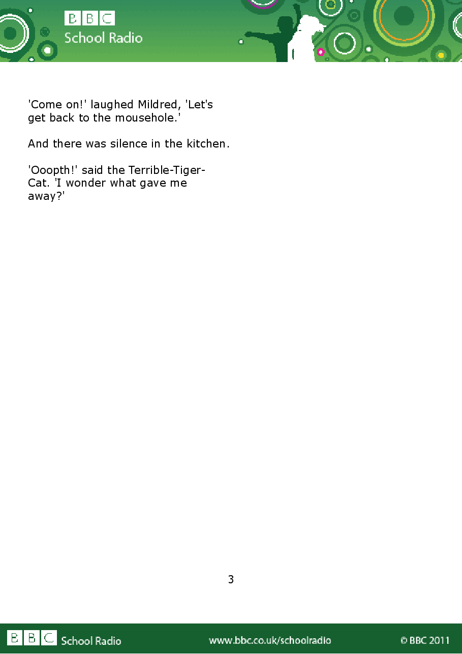 Aesop BBC的伊索寓言40故事16 the_cat_and_the_mice.pdf,第3页预览