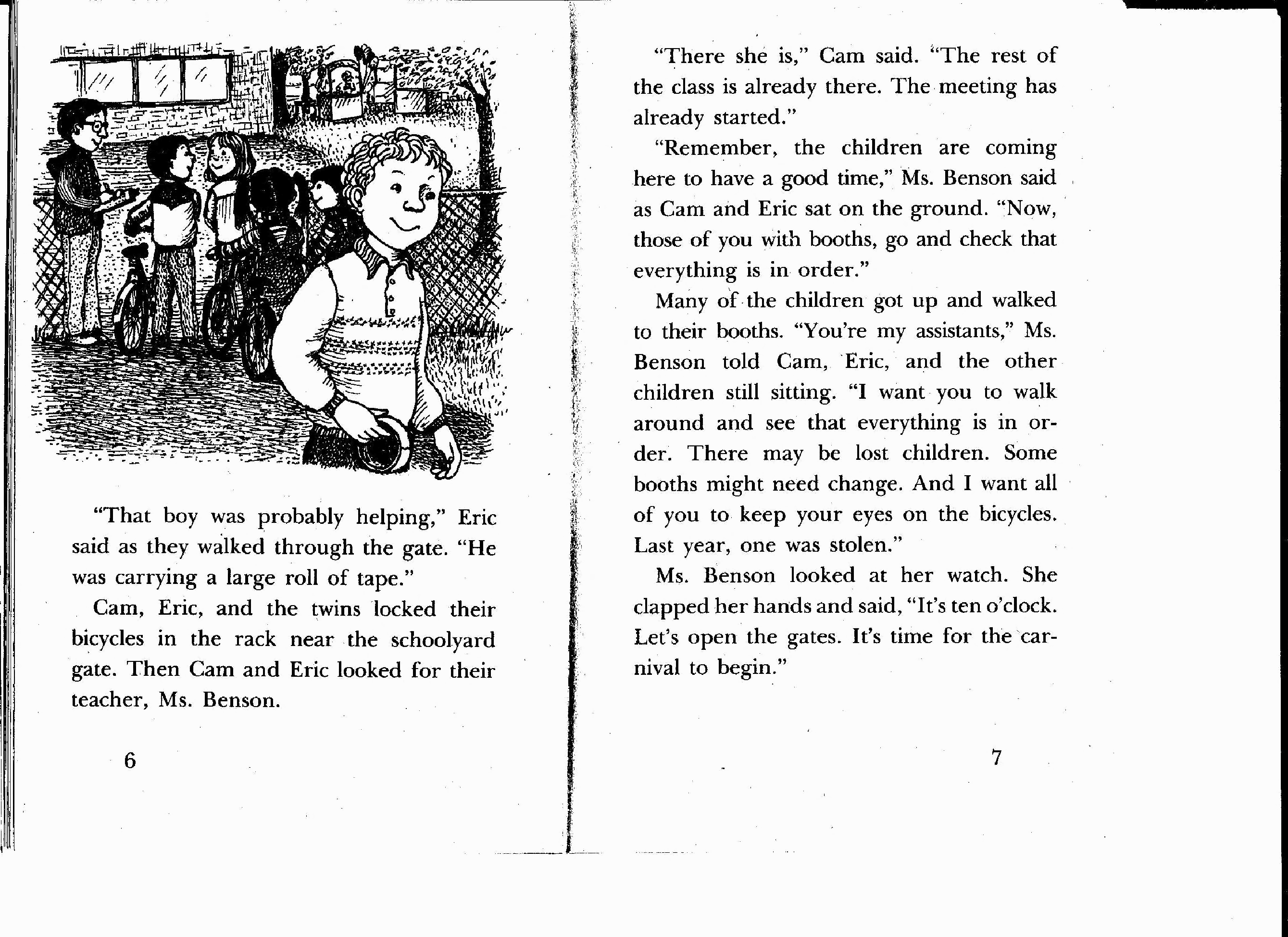 初级桥梁书英文绘本The Mystery of the Carnival Prize.pdf,第4页预览