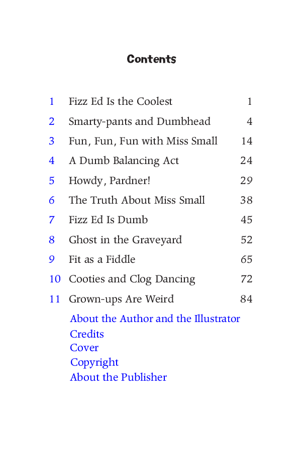 疯狂学校系列05 - Miss Small Is off the Wall.pdf,第4页预览