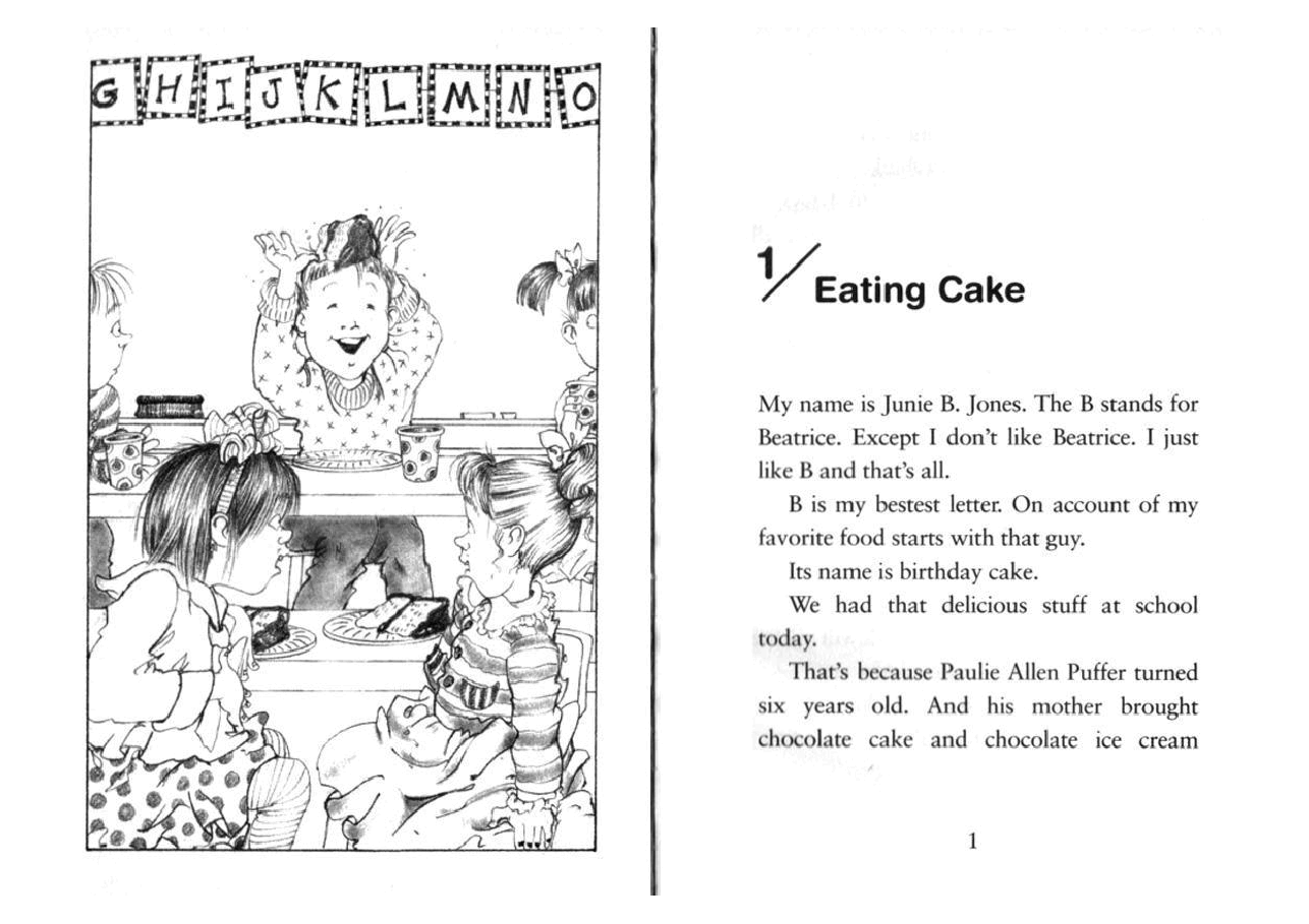06 Junie B. Jones and that Meanie Jim's Birthday扫描版.pdf，第3页预览
