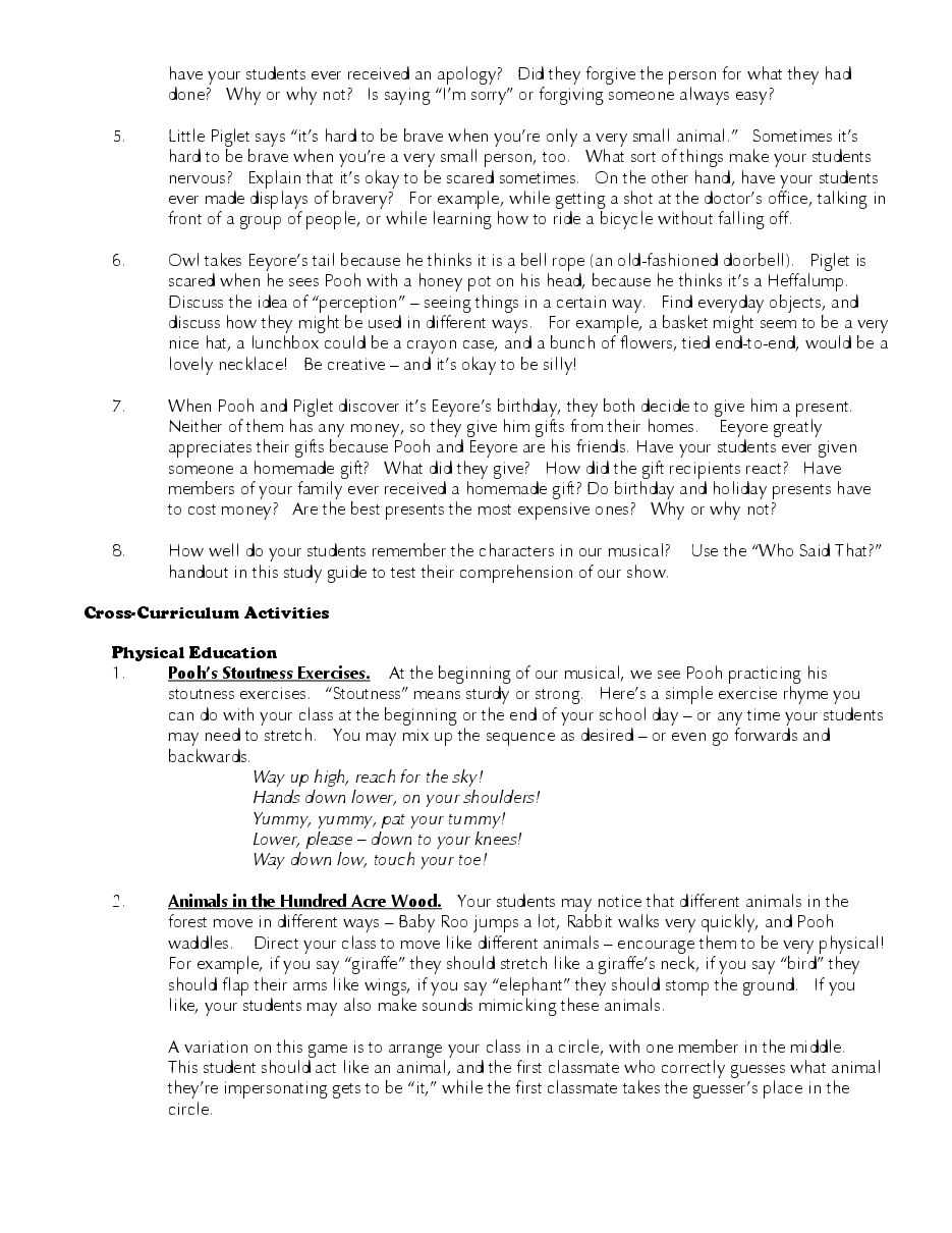 Winnie the Pooh Study Guide.pdf,第3页预览