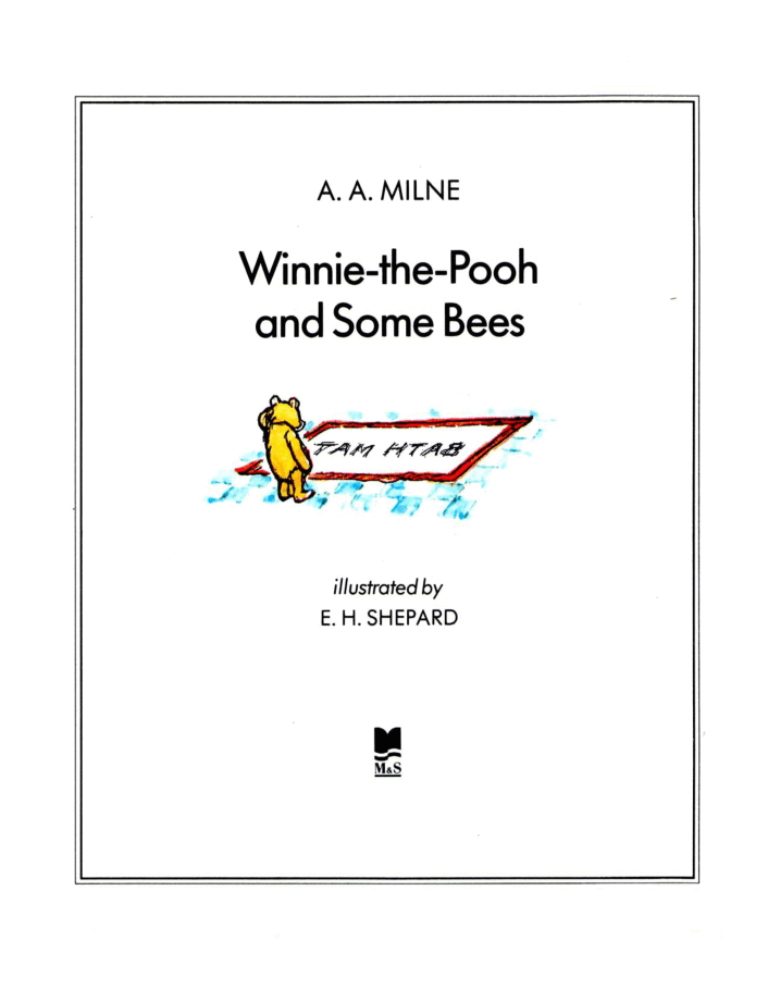 Winnie-the-Pooh 1 Winnie-The-Pooh and Some Bees.pdf，第4页预览