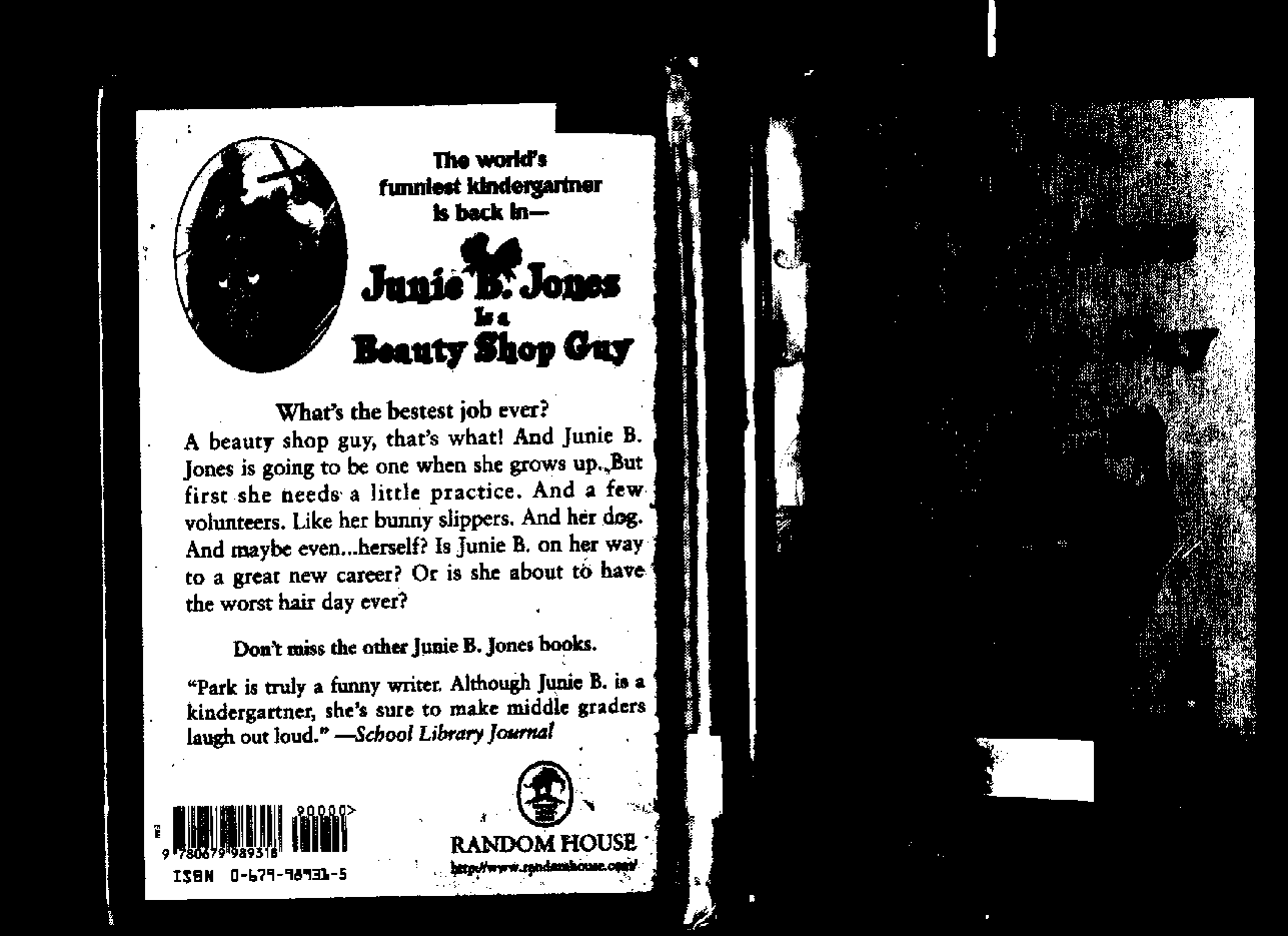 11 Junie B. Jones Is a Beauty Shop Guy扫描版.pdf,第1页预览