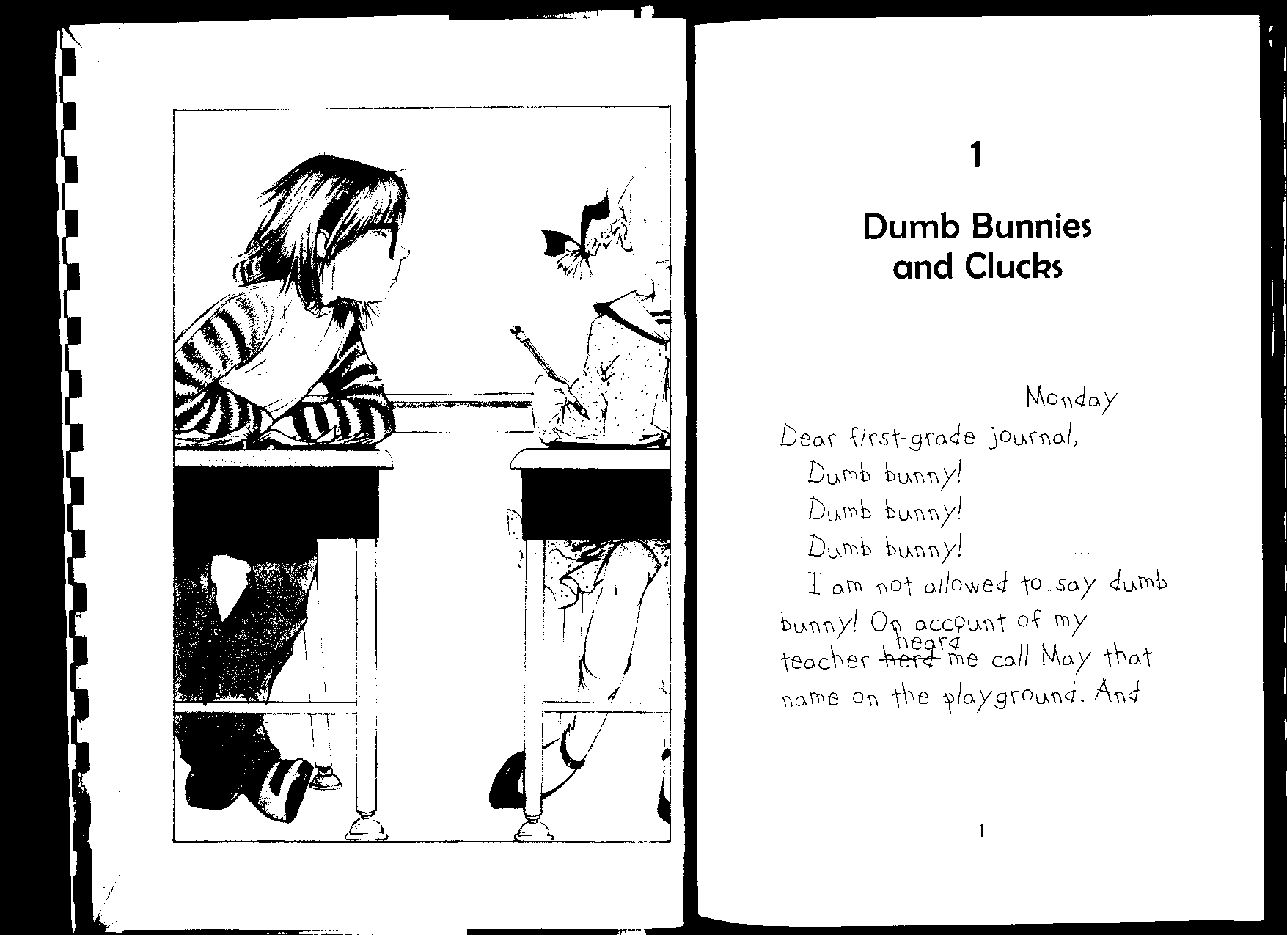 27 Junie B.Jones First Grader Dumb Bunny扫描版.pdf,第3页预览