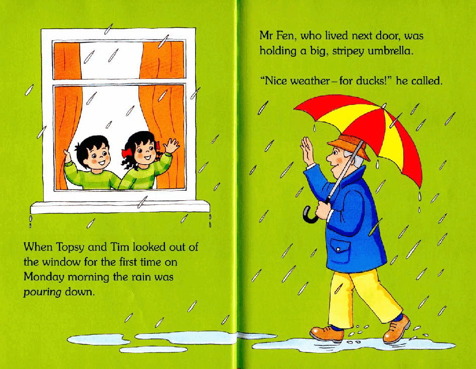 原版英文儿童书《Topsy and Tim》系列英语绘本共18本RedBoots.pdf,第3页预览