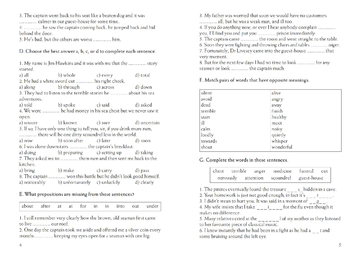 金银岛Treasure.Island_Activity.Book.pdf,第3页预览
