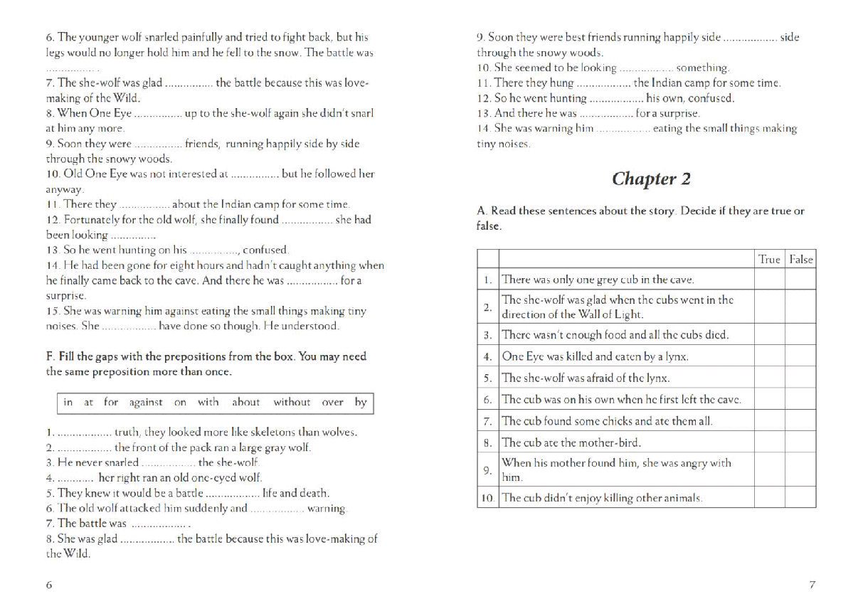 白牙White.Fang_Activity.Book .pdf,第4页预览