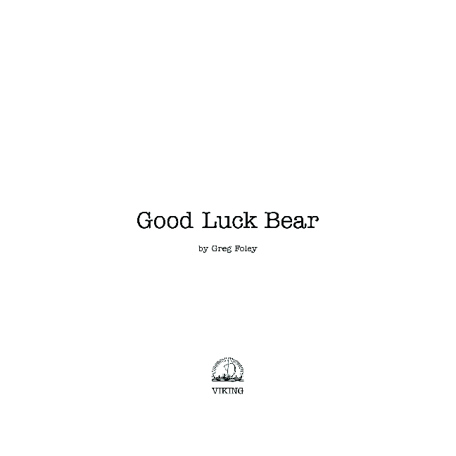 Pearson培生3-6岁低幼亲子阅读绘本38本11.good luck bear.pdf，第3页预览