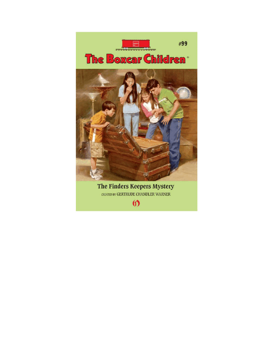 Gertrude Chandler Warner - [Boxcar Children 099] - The Finders Keepers Mystery.pdf，第2页预览