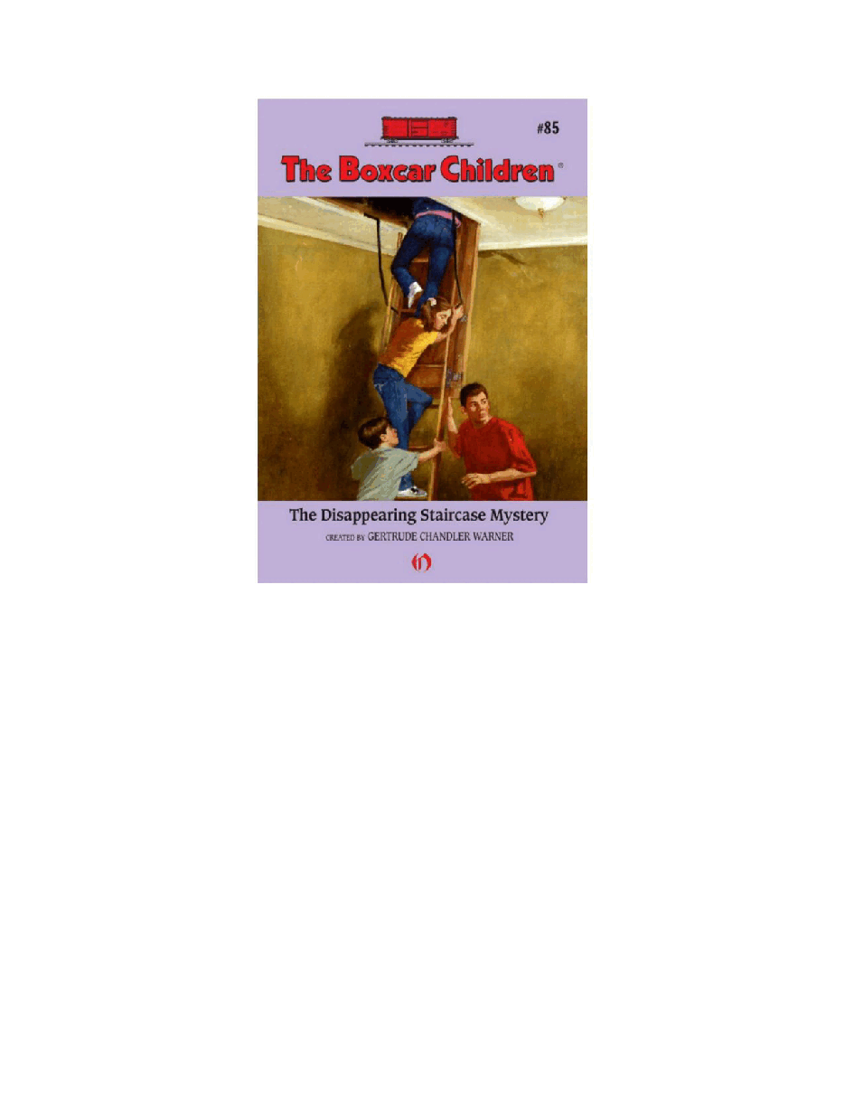 Gertrude Chandler Warner - [Boxcar Children 085] - The Disappearing Staircase Mystery.pdf，第2页预览