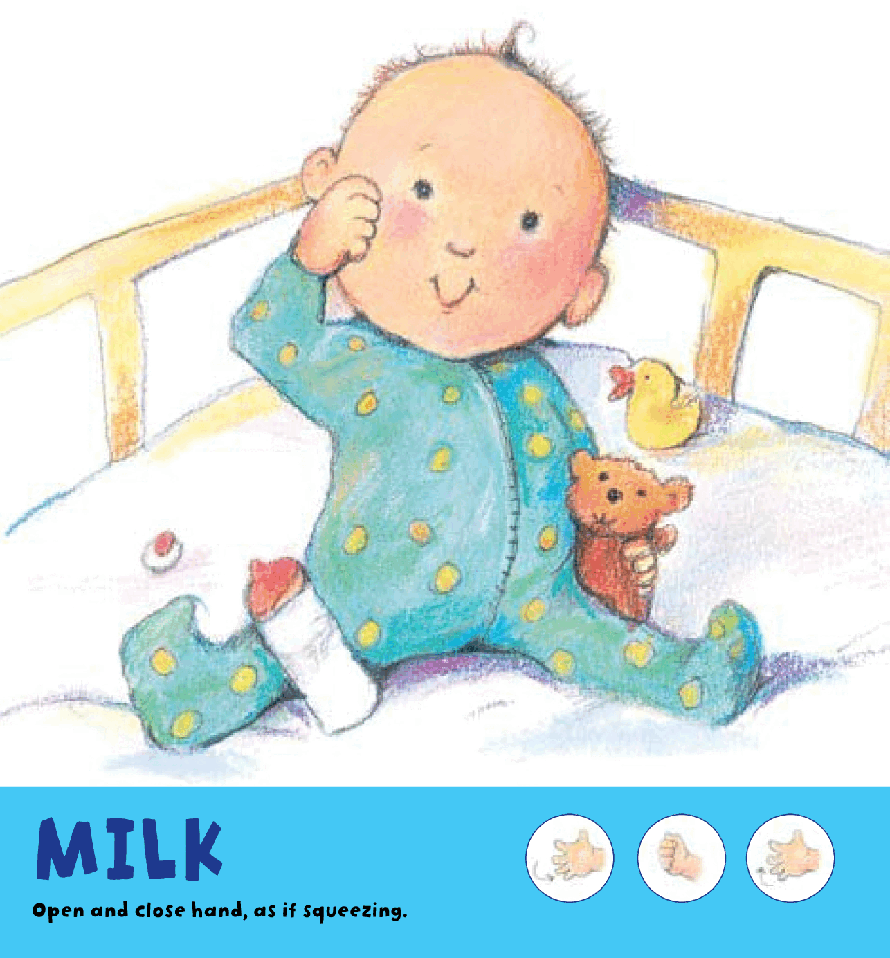 Pearson培生3-6岁低幼亲子阅读绘本38本38.Baby Signs.pdf,第2页预览