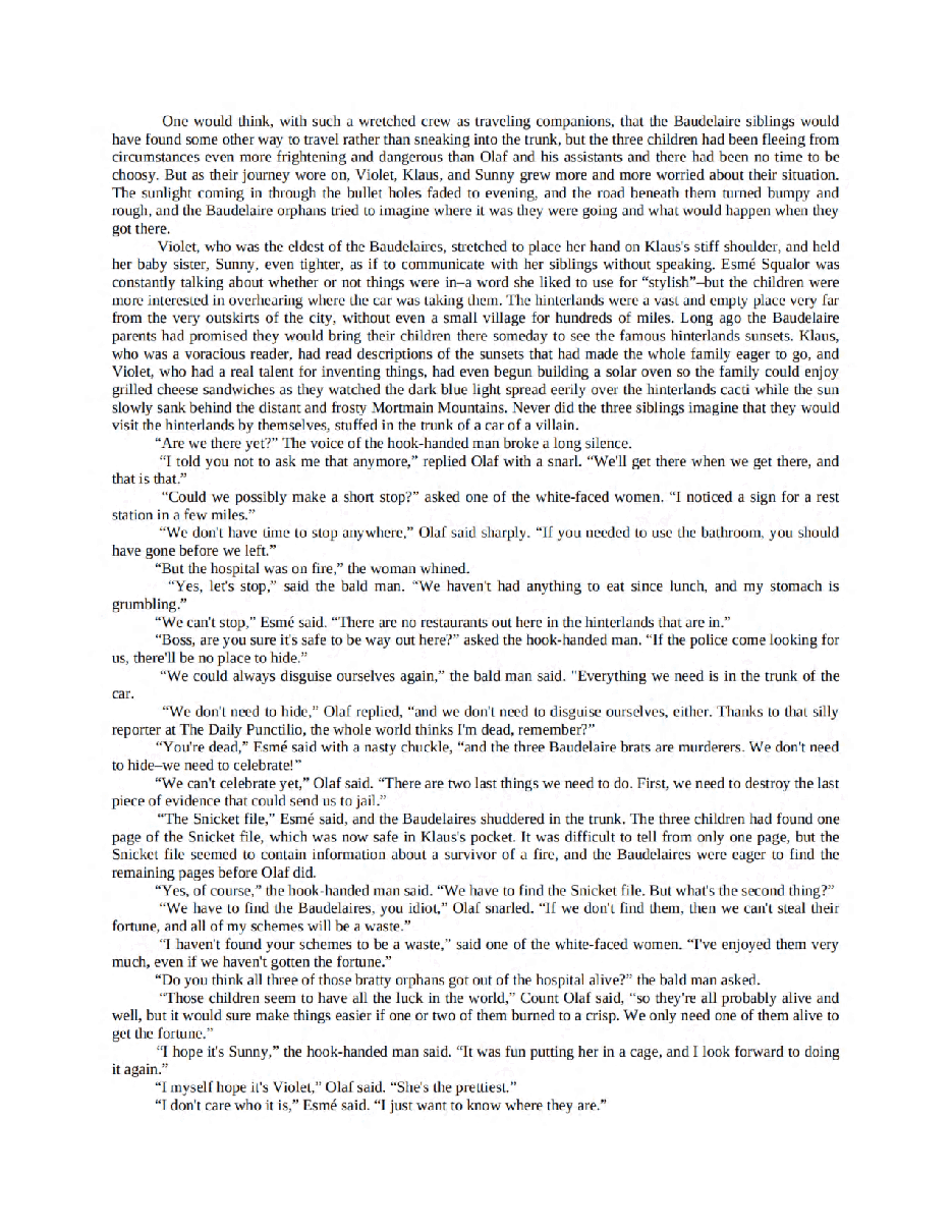 波特莱尔大遇险英文绘本A Series of Unfortunate Events 9 - The C - Snicket_ Lemony.pdf,第4页预览