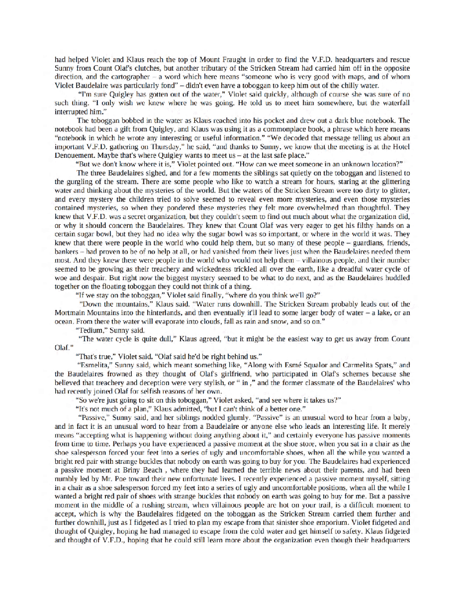 波特莱尔大遇险英文绘本A Series of Unfortunate Events 11 - The - Snicket_ Lemony.pdf,第4页预览
