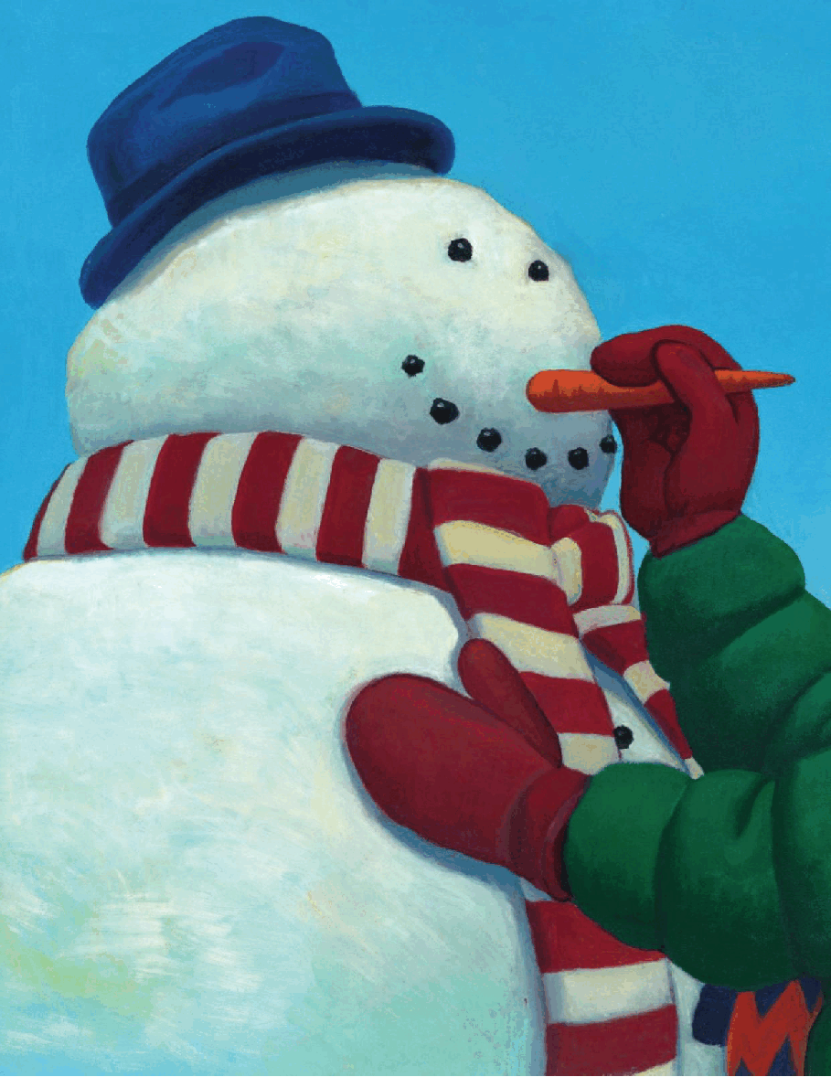 Pearson培生3-6岁低幼亲子阅读绘本38本04.Snowmen at Night.pdf，第4页预览