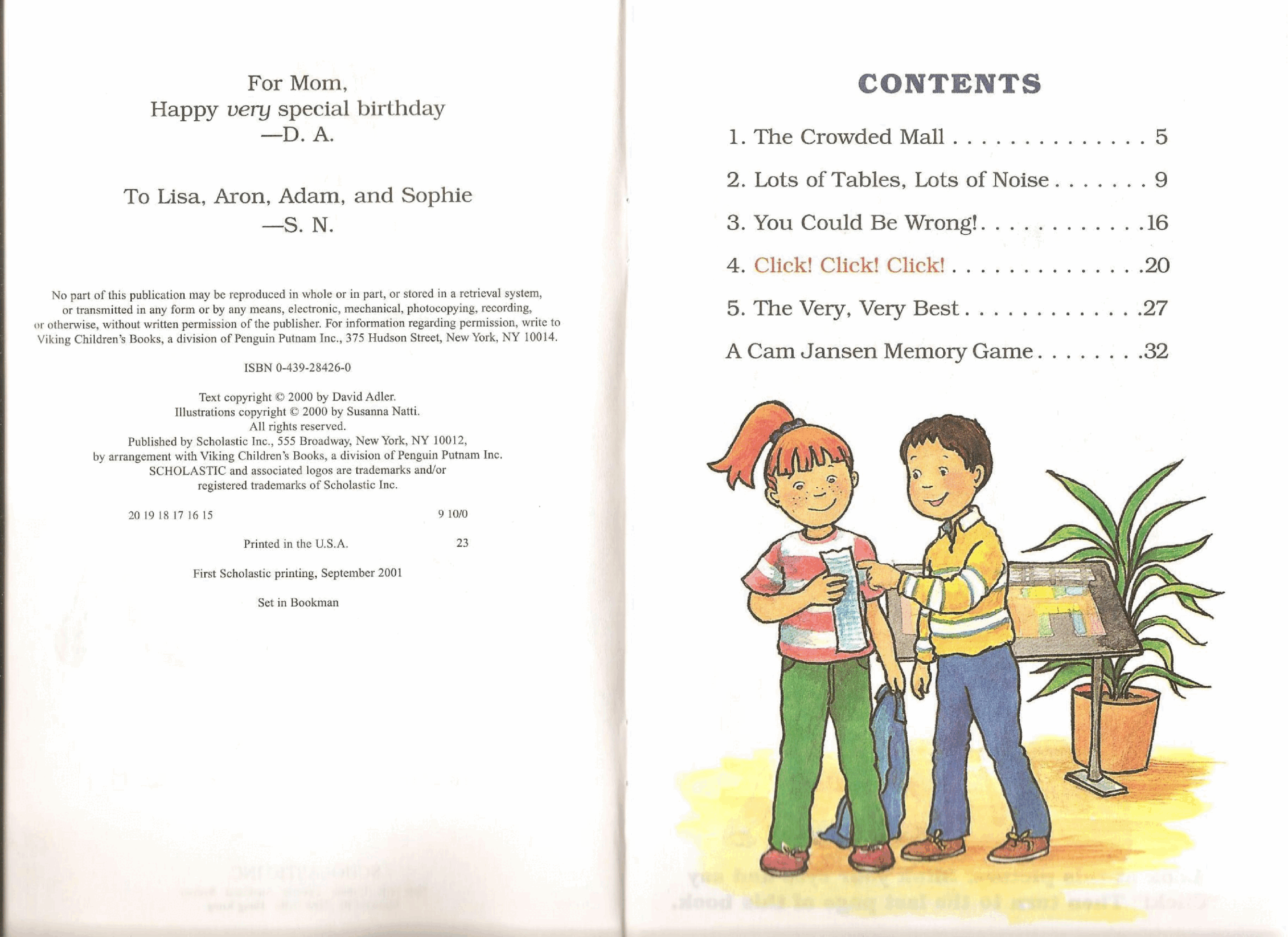 初级桥梁书英文绘本the Pizza Shop Mystery.pdf,第2页预览