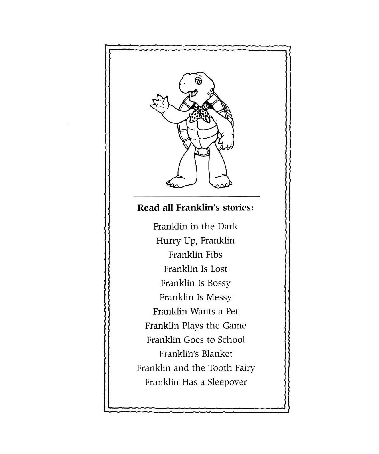 Hurry Up, Franklin.pdf,第2页预览