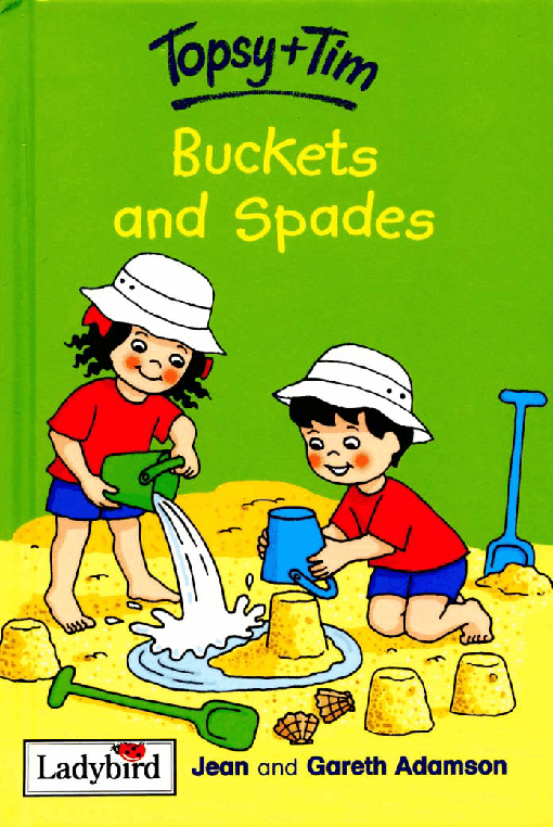 原版英文儿童书《Topsy and Tim》系列英语绘本共18本Buckets And Spades.pdf,第1页预览