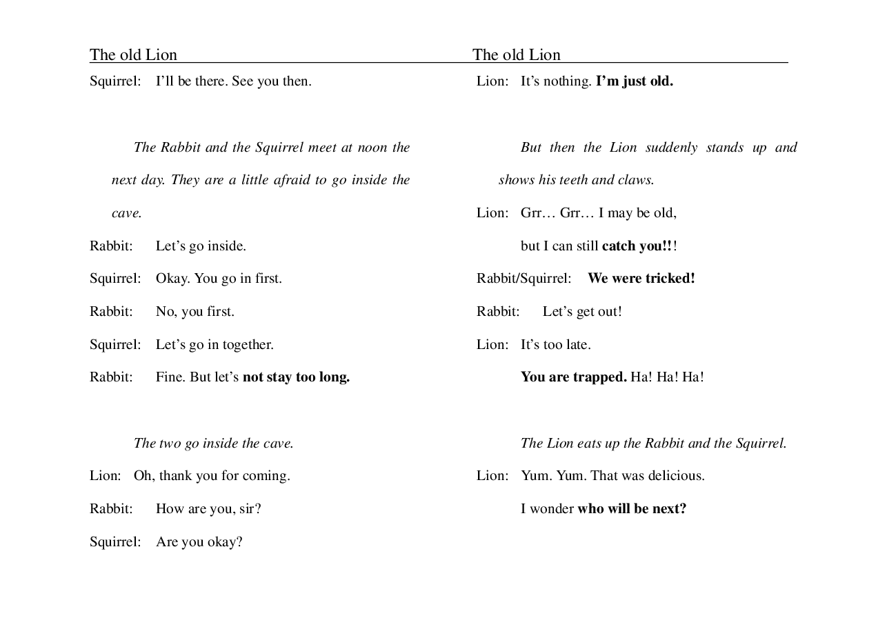 老狮子The old Lion.pdf,第3页预览