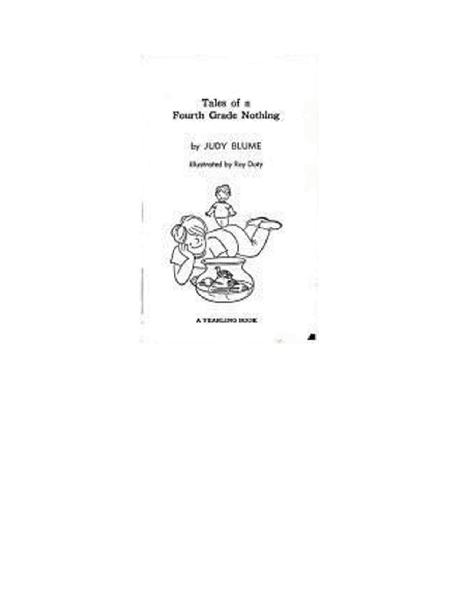 波特莱尔大遇险英文绘本Tales of a Fourth Grade Nothing - Judy Blume.pdf,第2页预览