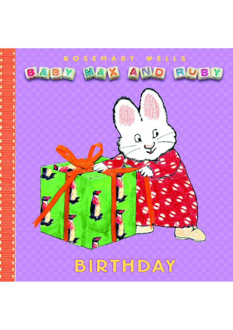 Pearson培生3-6岁低幼亲子阅读绘本38本44.baby max birthday.pdf，第1页预览