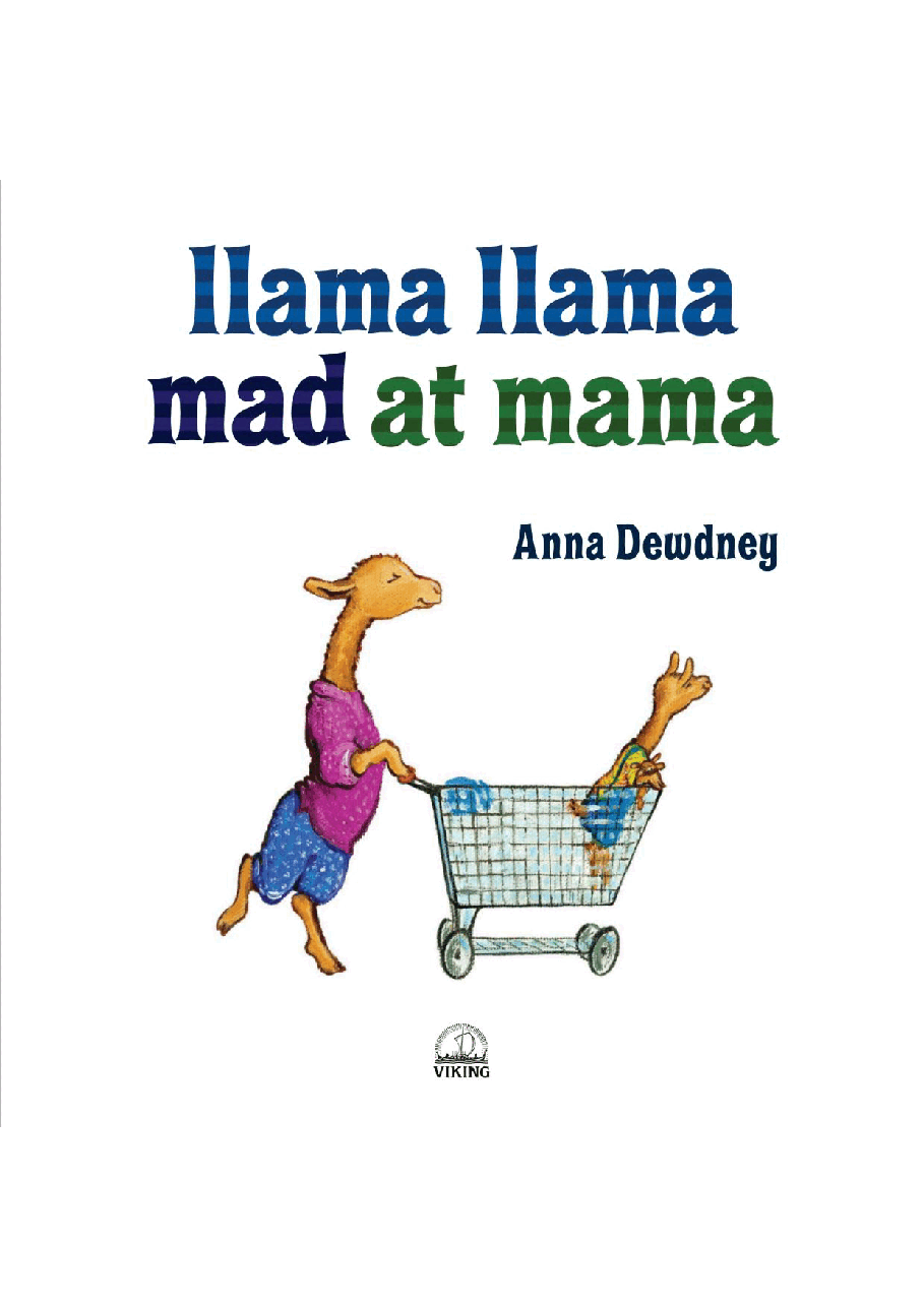 Pearson培生3-6岁低幼亲子阅读绘本38本03.Llama Llama Mad at Mama.pdf，第3页预览