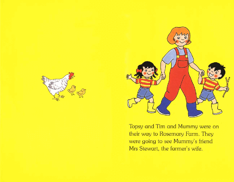 原版英文儿童书《Topsy and Tim》系列英语绘本共18本At the farm.pdf,第3页预览
