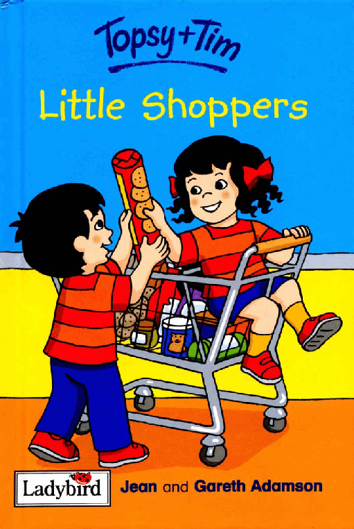 原版英文儿童书《Topsy and Tim》系列英语绘本共18本Shoppers.pdf,第1页预览