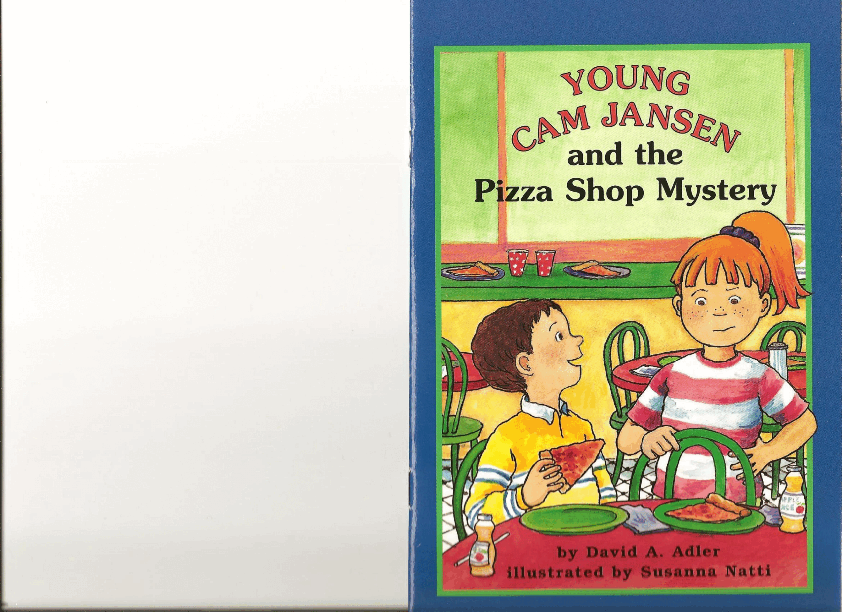 初级桥梁书英文绘本the Pizza Shop Mystery.pdf,第1页预览